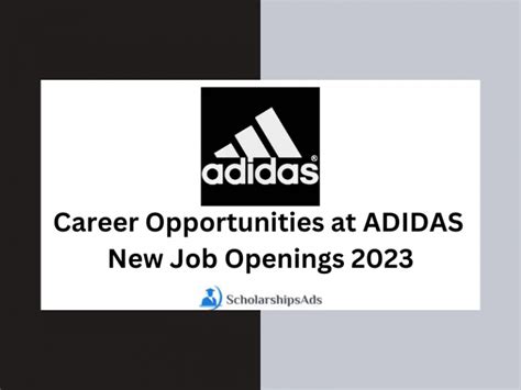 adidas job opportunities.